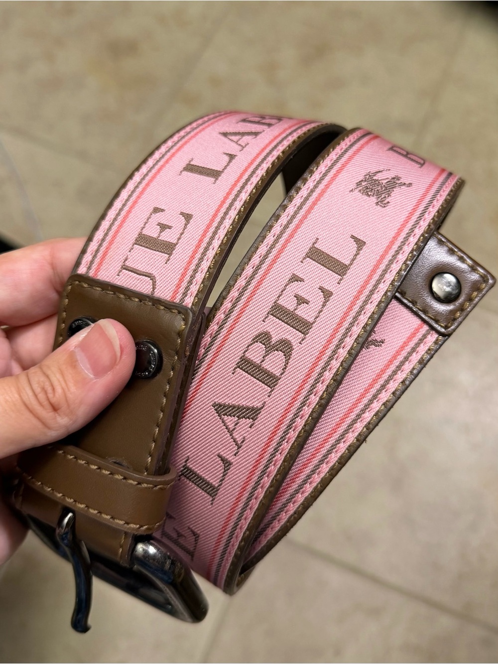 Burberry Blue Label Belt 32”-36.5”